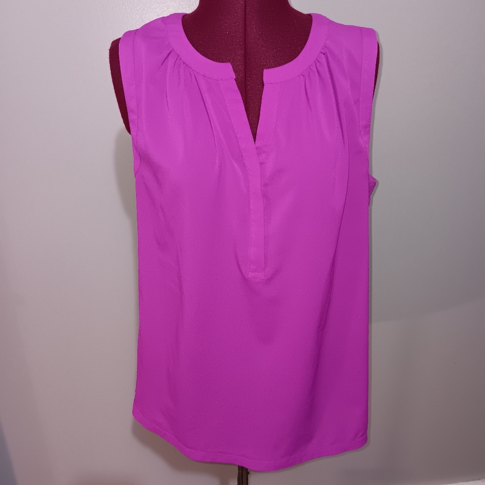 Bright magenta tank top by Attention‎
